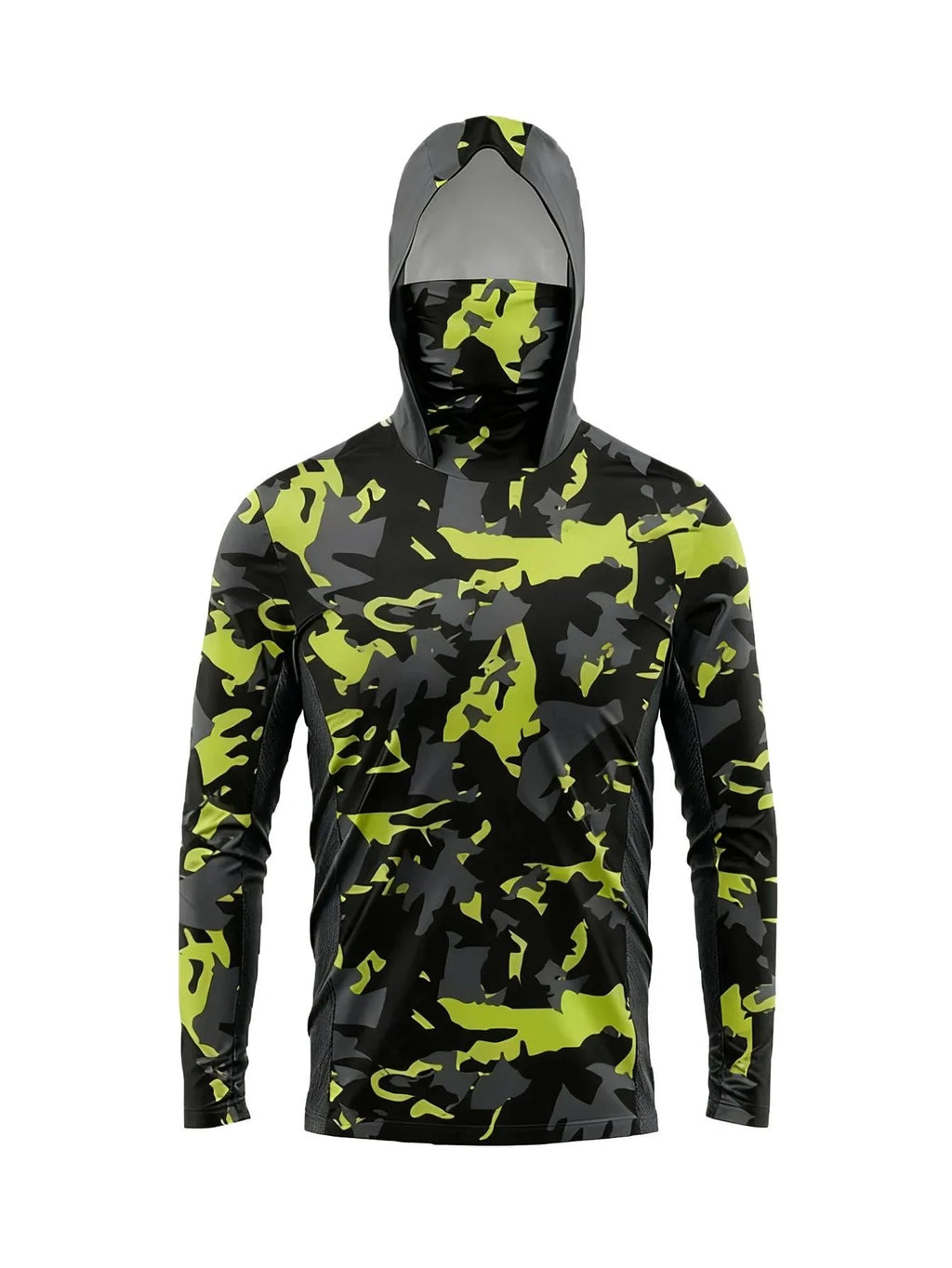 2026 Summer New Style Men's Long-Sleeved Shirt with 3D Pattern Print Sporty Breathable Soft Comfortable and Lightweight