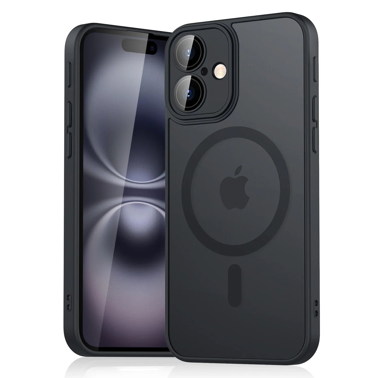 Magnetic Matte Armor Phone Case